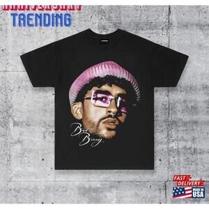 Bad Bunny Big Face Latin Trap Benito Streetwear Tshirt Classic